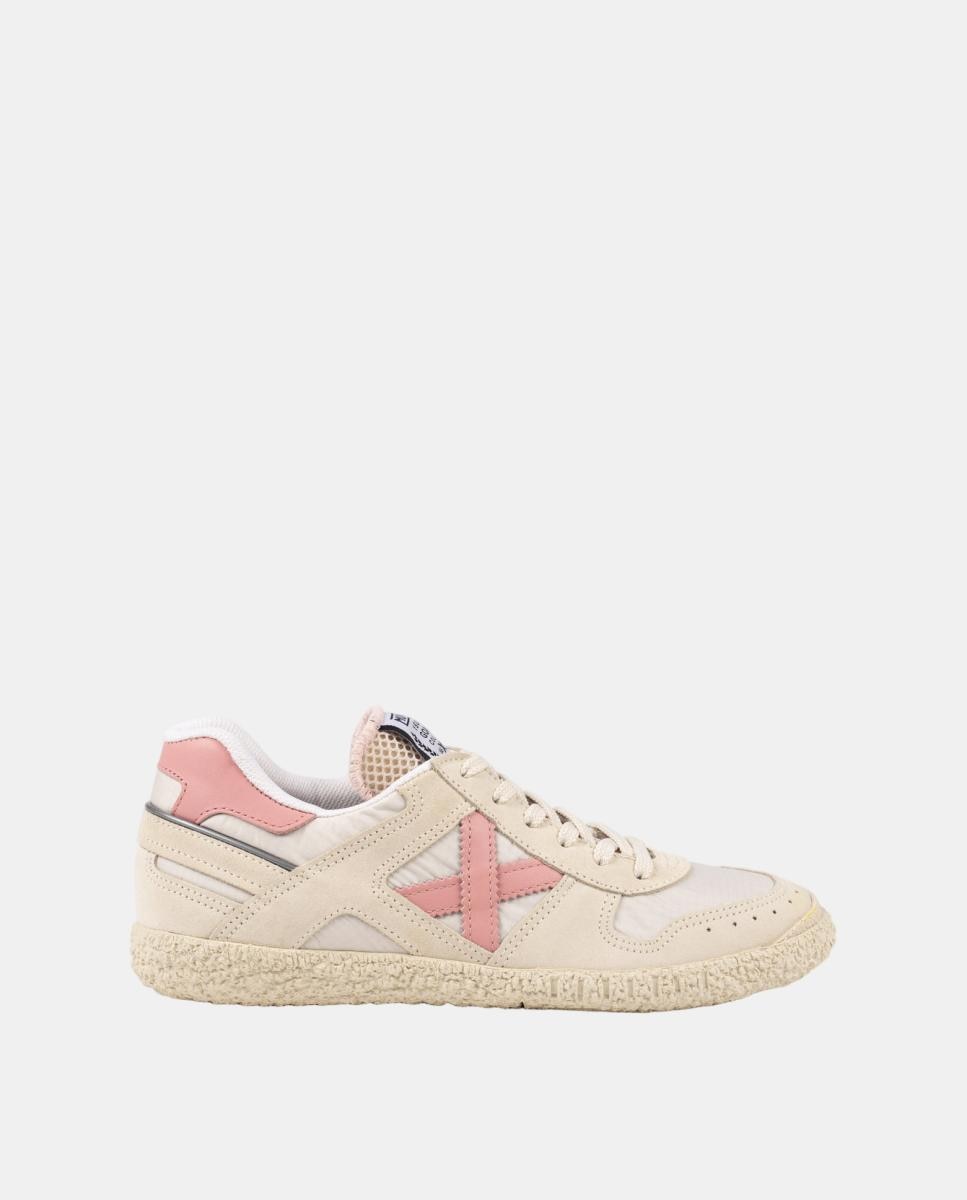 Munich Zapatillas de Casual de Mujer GOAL 1640 Beige