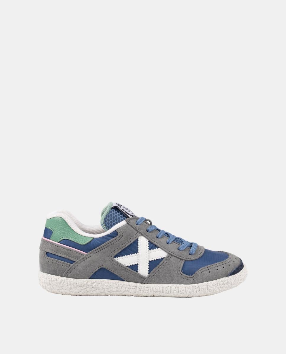 Munich Zapatillas de Casual de Mujer GOAL 1641 Azul