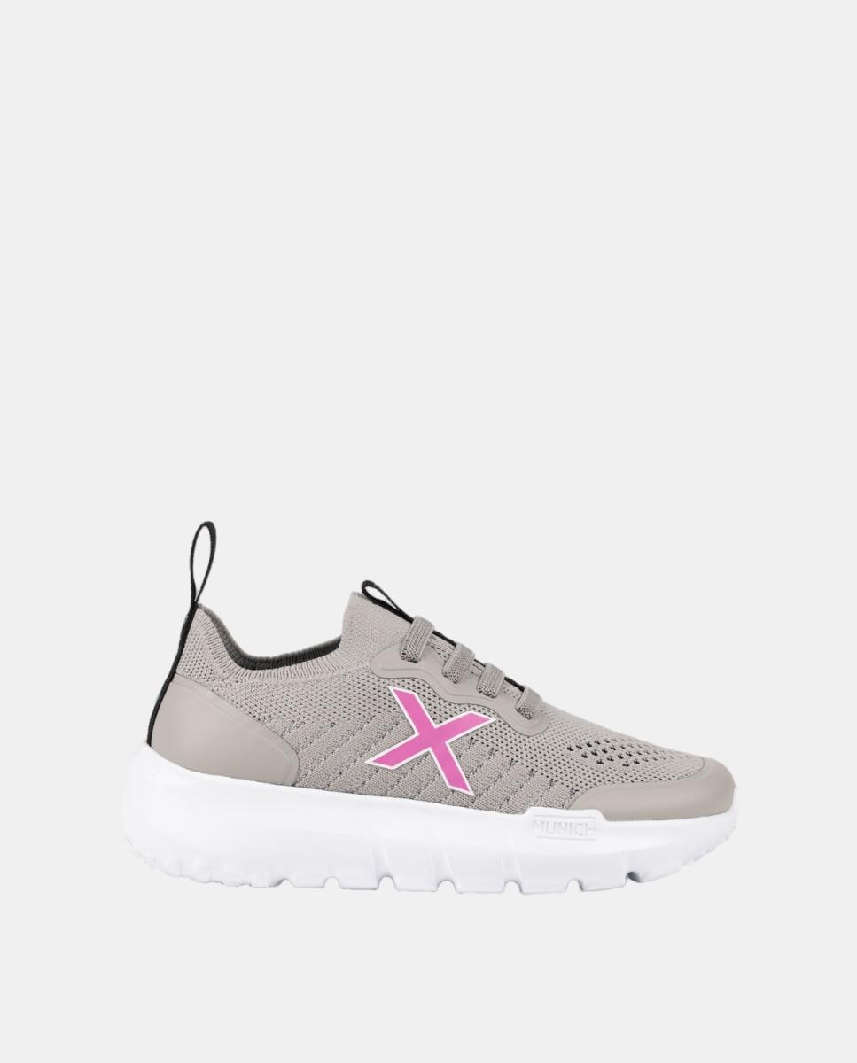 Munich Zapatillas de Casual de Niños JONY KID 18 Gris