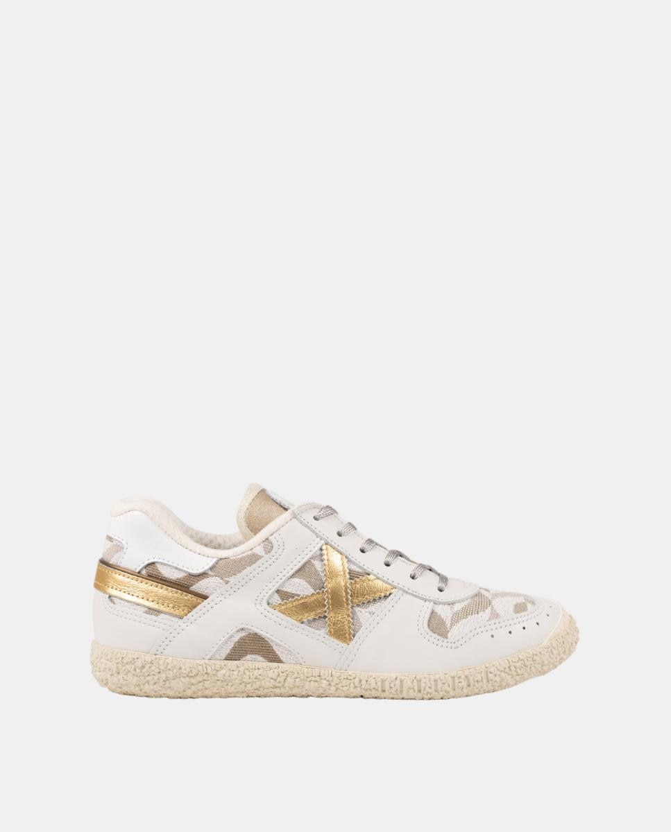 Zapatillas de Casual de Mujer GOAL 1644 MUNICH - Beige Beige-1