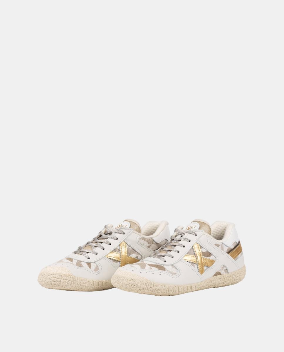 Zapatillas de Casual de Mujer GOAL 1644 MUNICH - Beige Beige-2