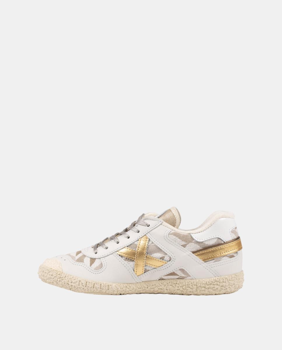 Zapatillas de Casual de Mujer GOAL 1644 MUNICH - Beige Beige-4