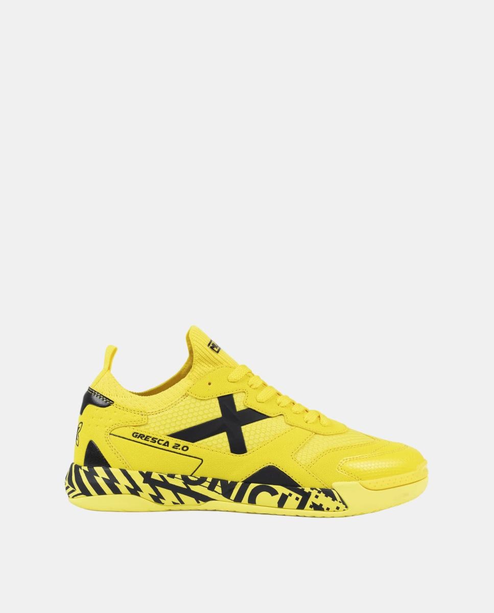 Zapatillas de Fútbol Sala de Hombre GRESCA 2.0 10 MUNICH - Amarillo claro Amarillo claro-1