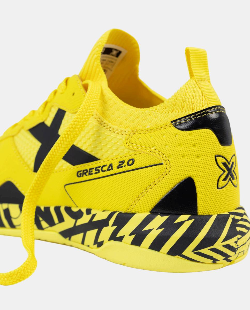 Zapatillas de Fútbol Sala de Hombre GRESCA 2.0 10 MUNICH - Amarillo claro Amarillo claro-5