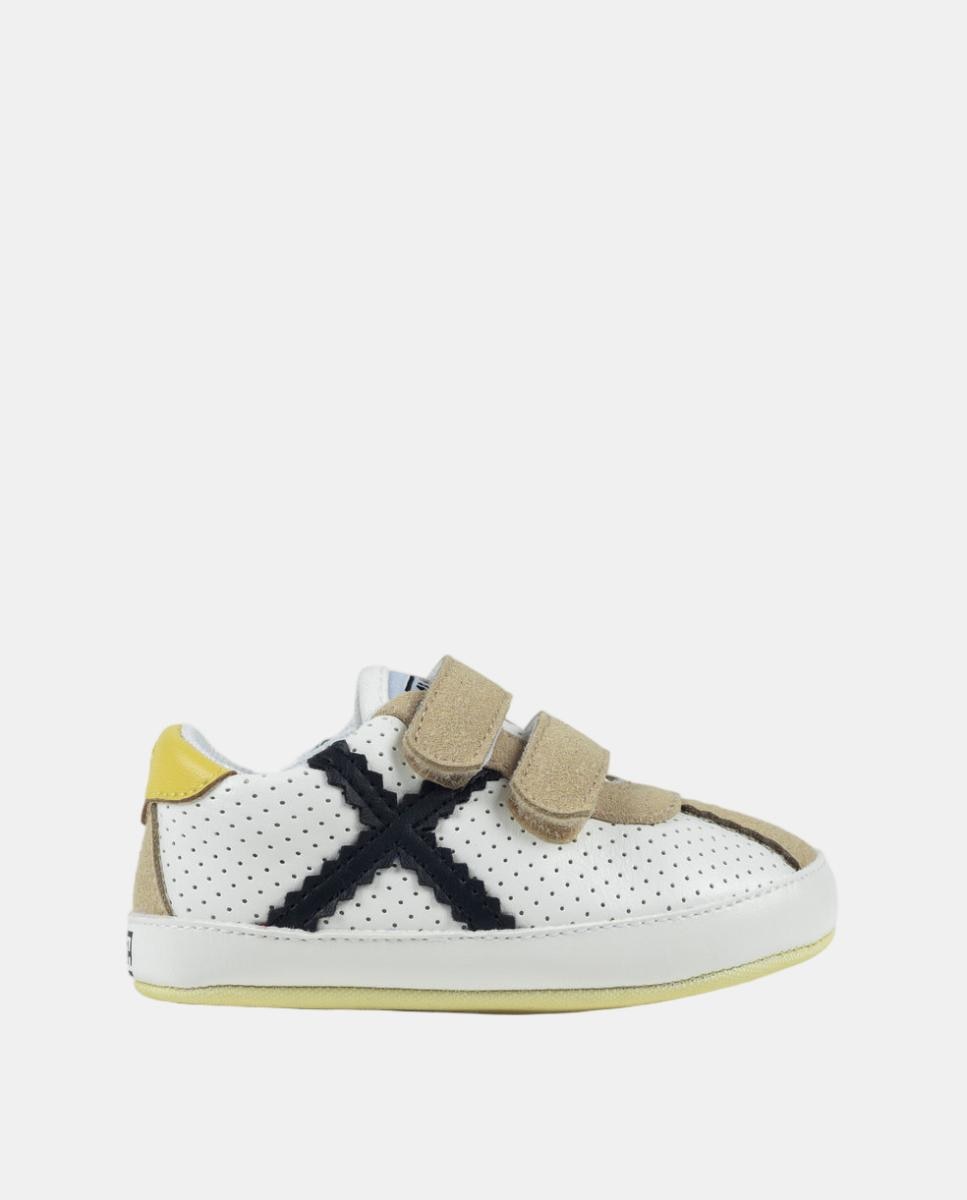 Zapatillas de Casual de Niños BARRU ZERO 52 MUNICH - Blanco Blanco-1