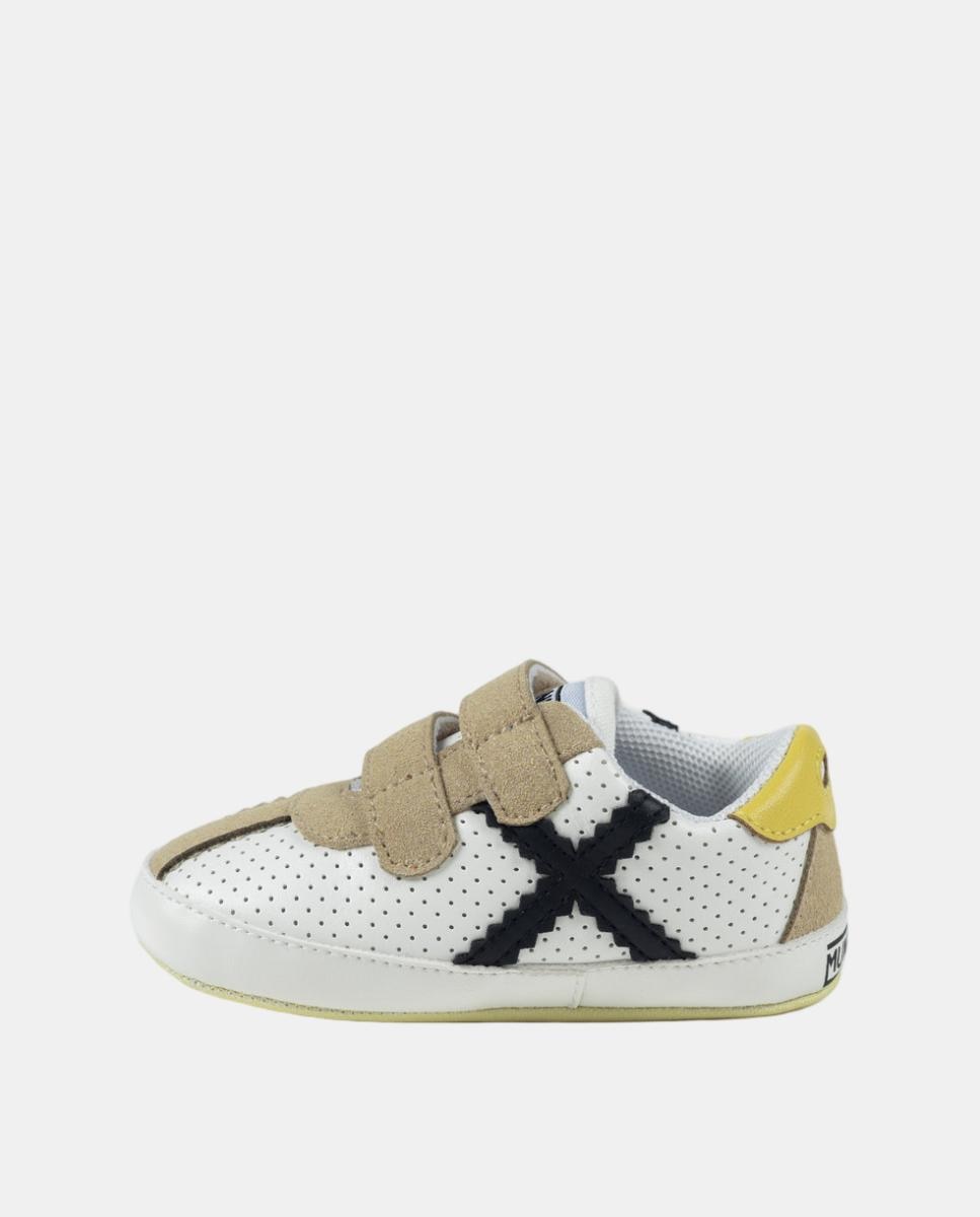 Zapatillas de Casual de Niños BARRU ZERO 52 MUNICH - Blanco Blanco-4