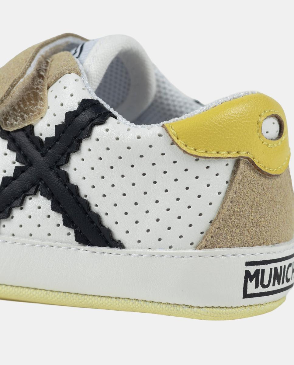 Zapatillas de Casual de Niños BARRU ZERO 52 MUNICH - Blanco Blanco-6