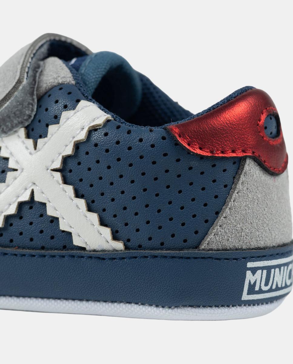 Zapatillas de Casual de Niños BARRU ZERO 53 MUNICH - Azul Azul-6