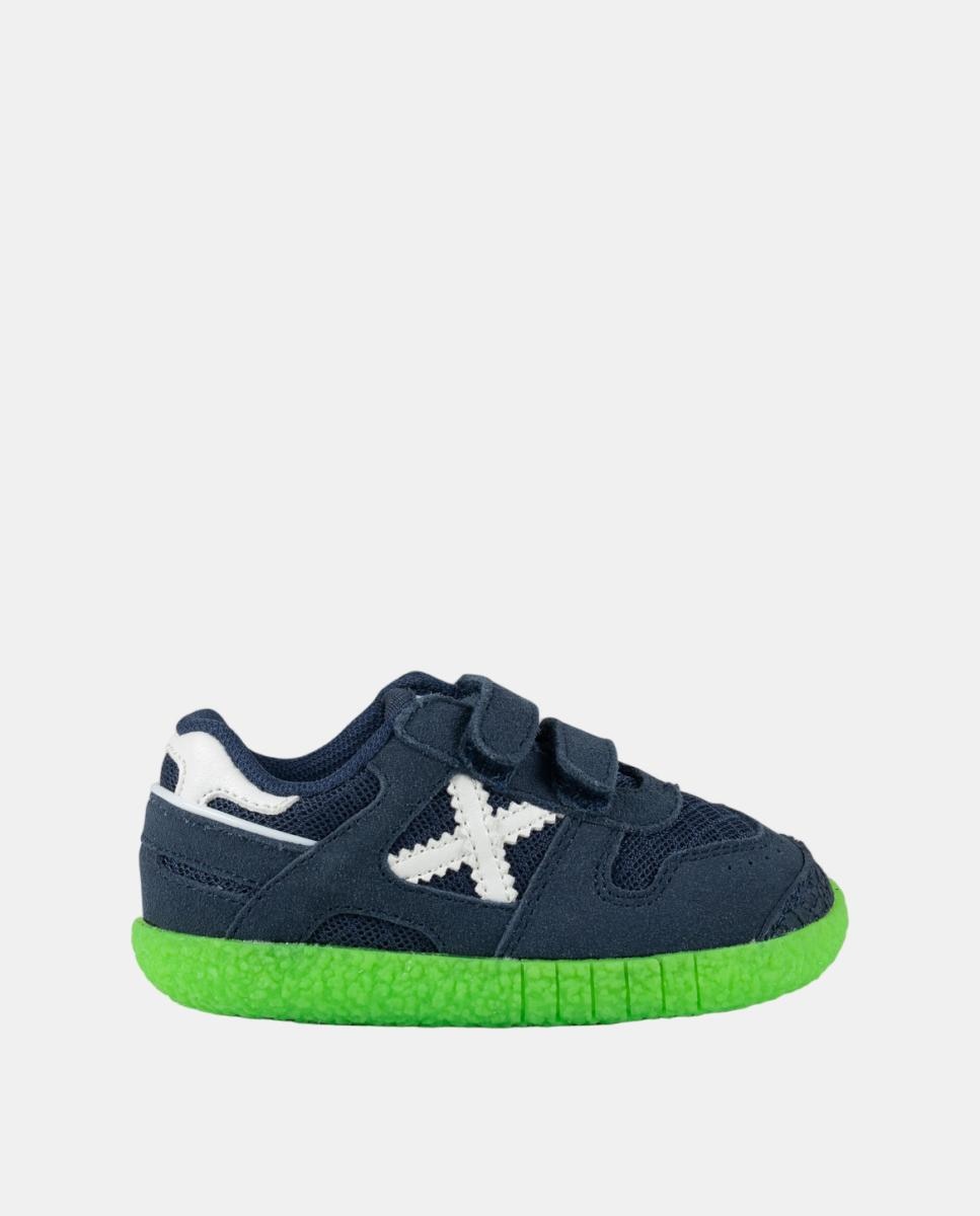 Munich Zapatillas de Casual de Niños BABY GOAL 1632 Azul