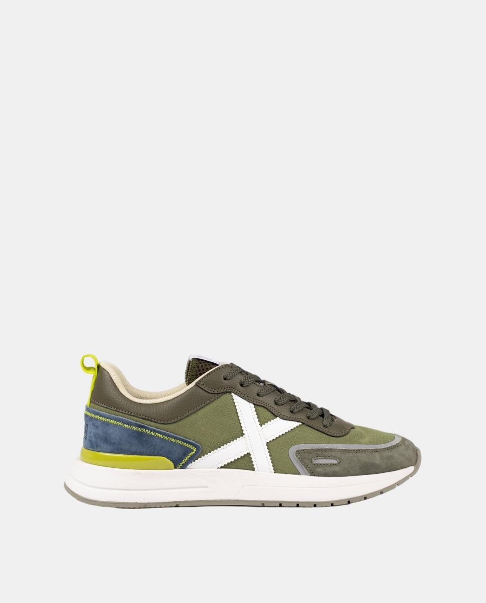 Munich Zapatillas de Casual de Hombre SPEED 19 Caqui