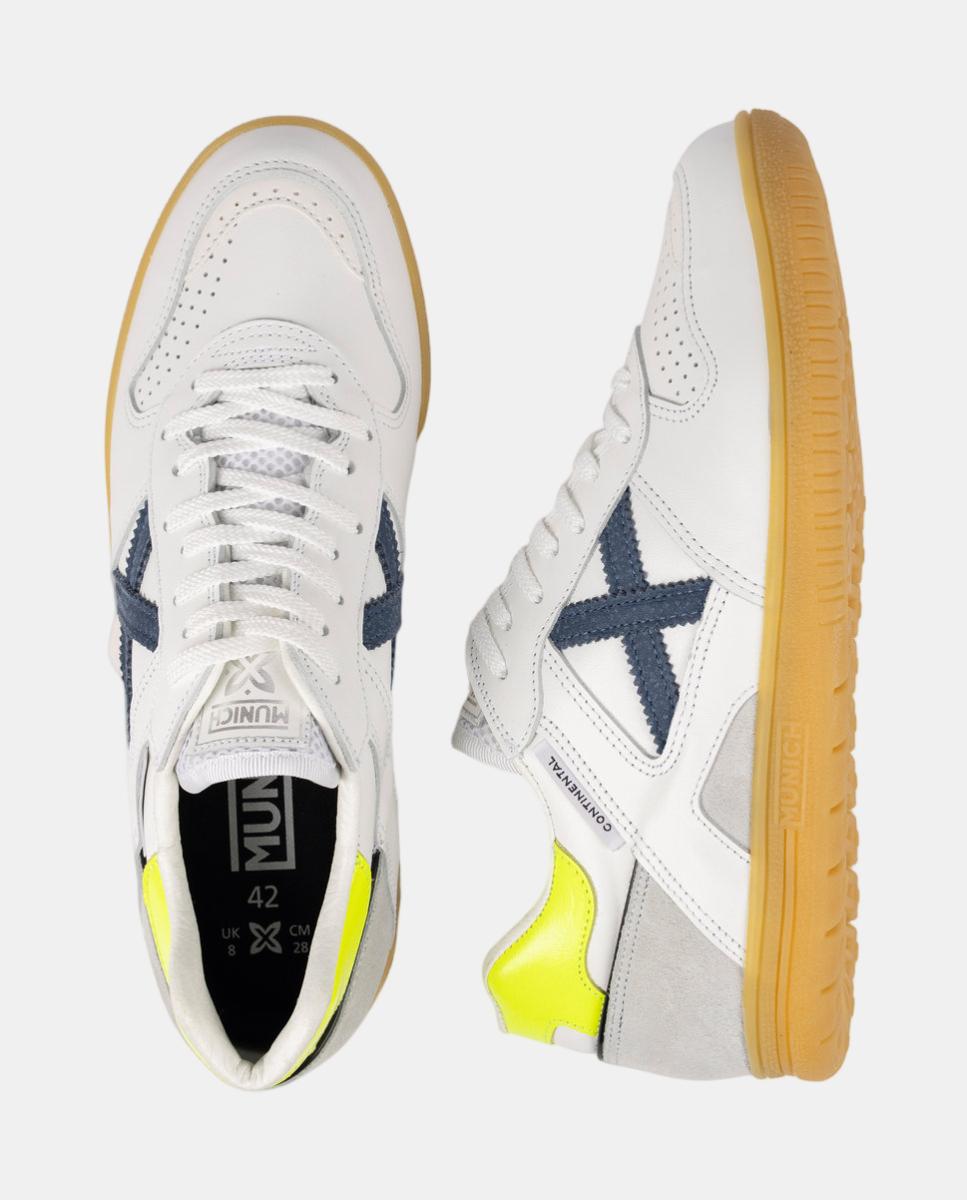 Zapatillas de Casual de Hombre CONTINENTAL PREMIUM 14 MUNICH - Blanco Blanco-5