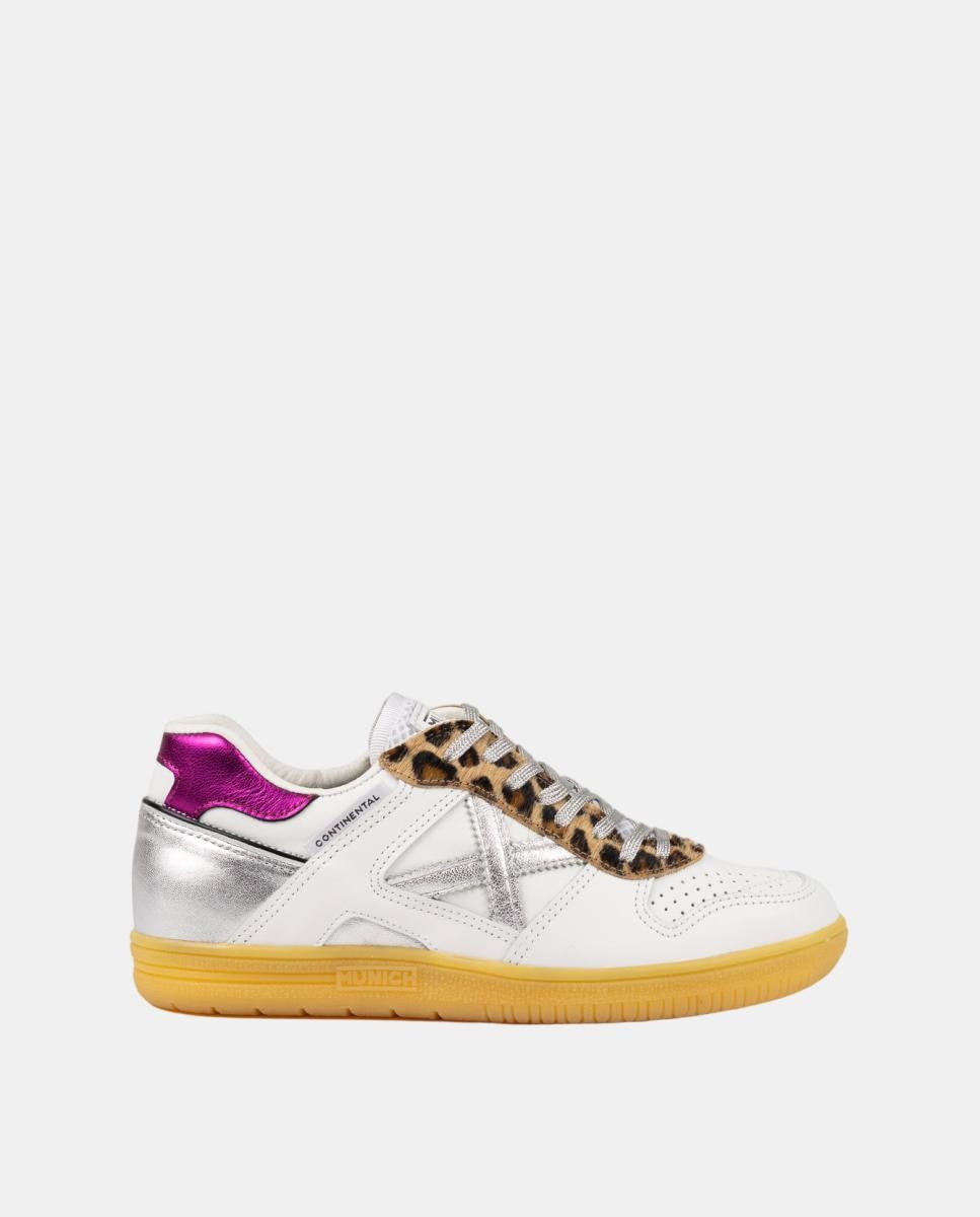 Munich Zapatillas de Casual de Mujer CONTINENTAL PREMIUM 16 Blanco