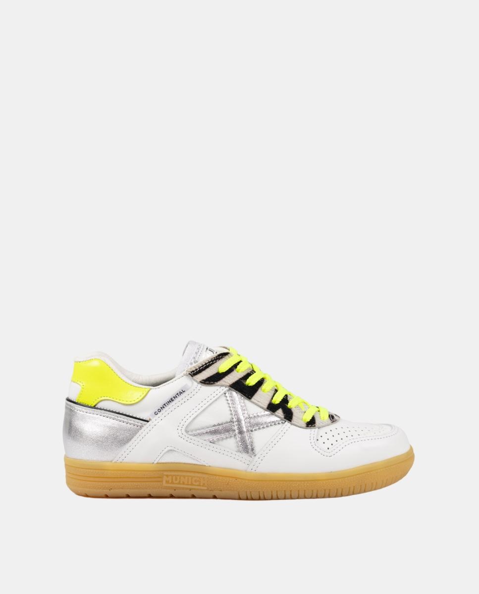 Munich Zapatillas de Casual de Mujer CONTINENTAL PREMIUM 15 Blanco