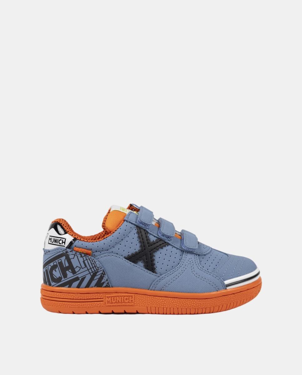 Imagen 0 de Zapatillas de Fútbol Sala de Niños G-3 KID VCO 449 MUNICH Azul