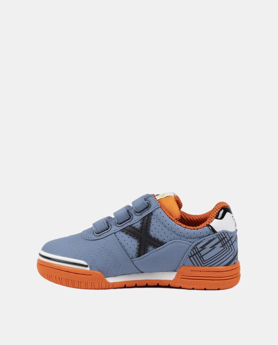 Zapatillas de Fútbol Sala de Niños G-3 KID VCO 449 MUNICH - Azul Azul-4