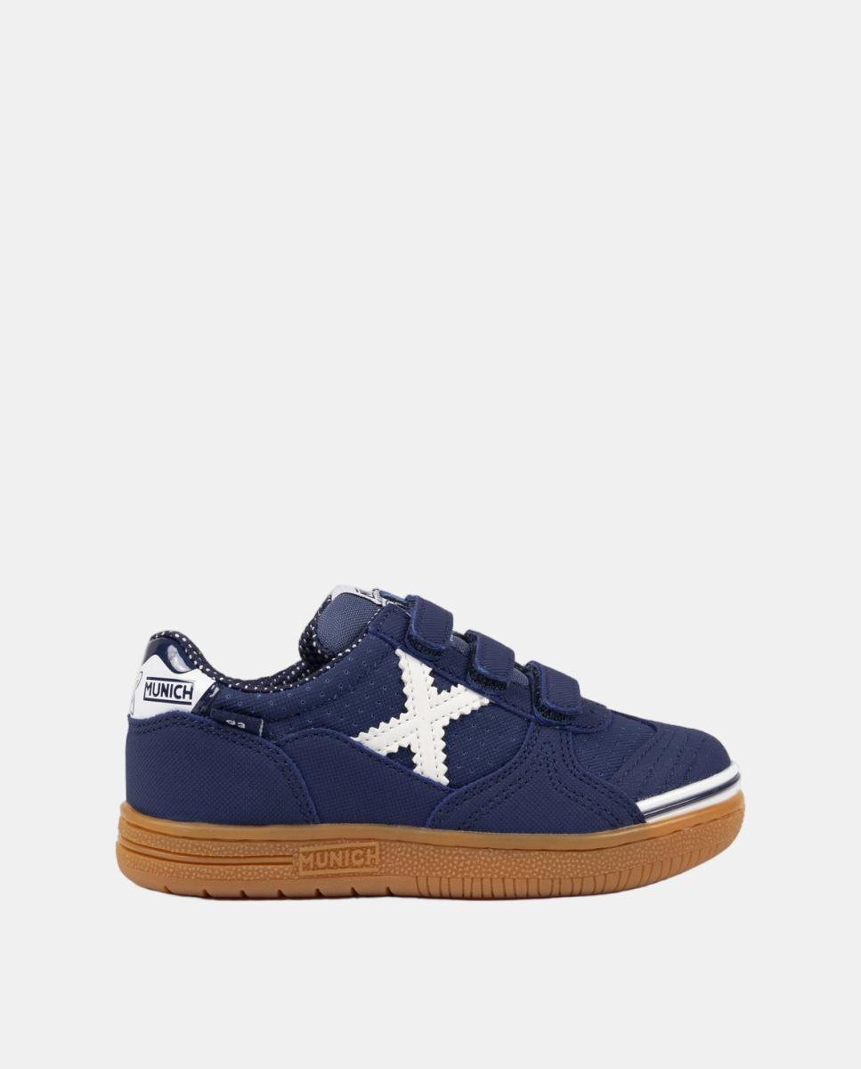 Imagen 0 de Zapatillas de Fútbol Sala de Niños G-3 KID VCO 452 MUNICH Azul