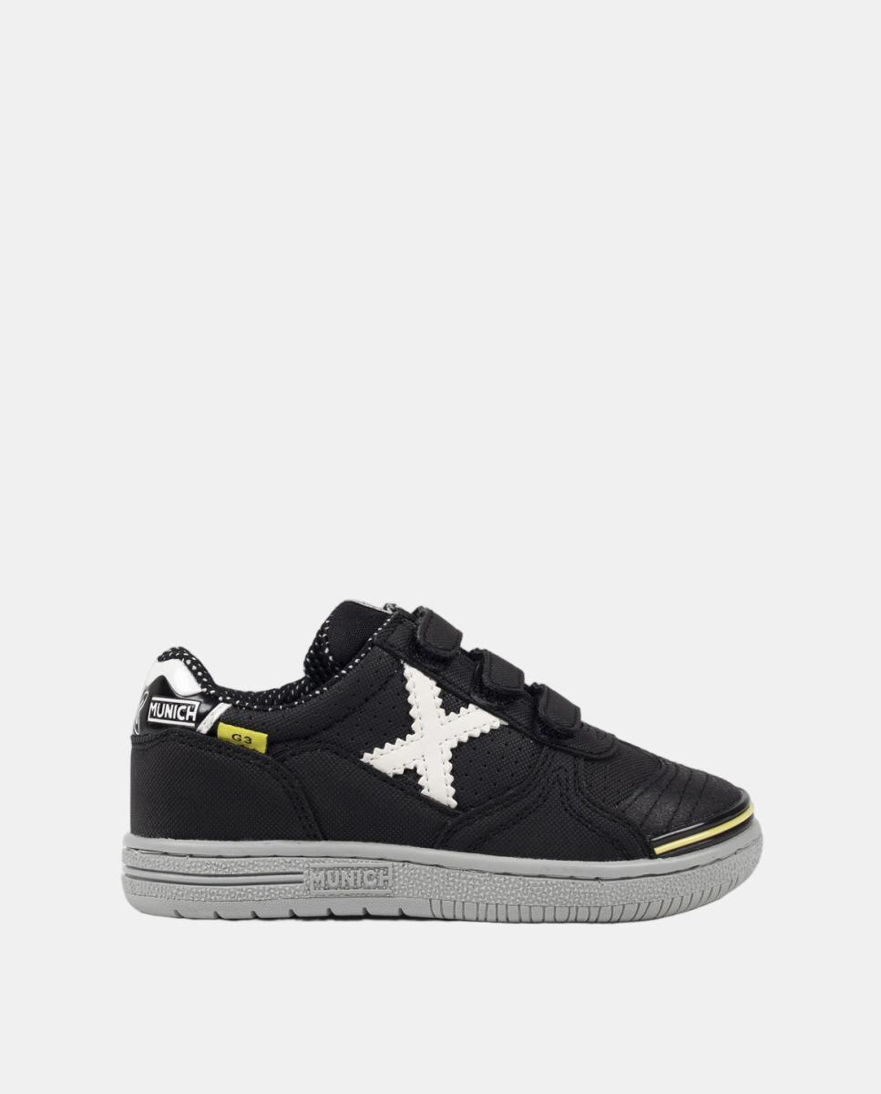 Imagen 0 de Zapatillas de Fútbol Sala de Niños G-3 KID VCO 454 MUNICH Negro
