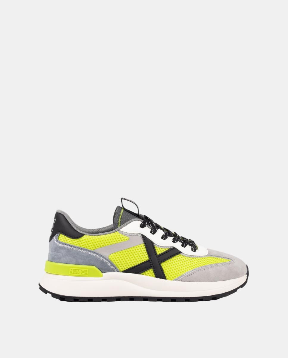 Zapatillas de Casual de Hombre DYNAMIX 14 MUNICH - Amarillo claro Amarillo claro-1