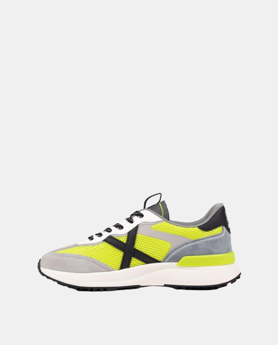 Zapatillas de Casual de Hombre DYNAMIX 14 MUNICH - Amarillo claro Amarillo claro-4