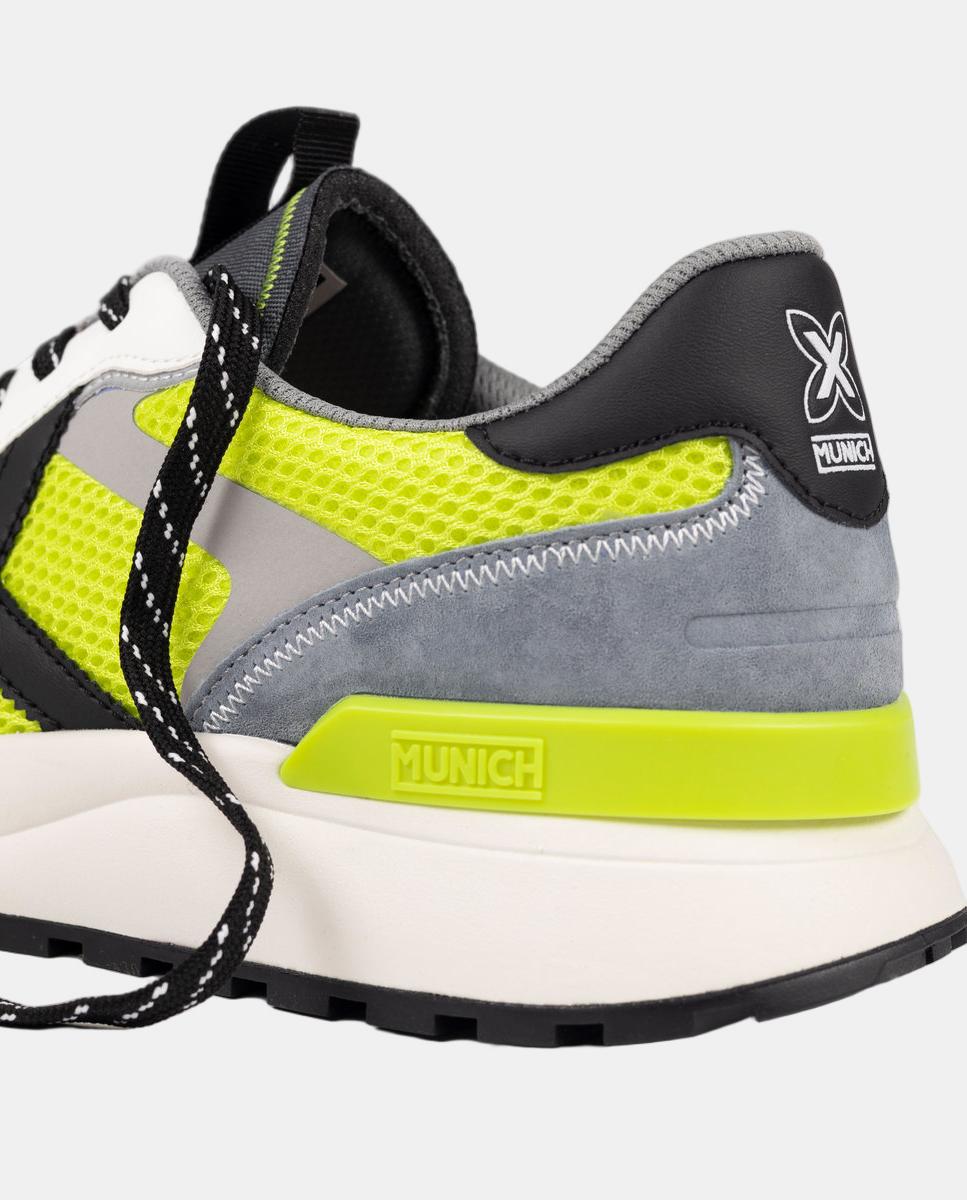 Zapatillas de Casual de Hombre DYNAMIX 14 MUNICH - Amarillo claro Amarillo claro-6