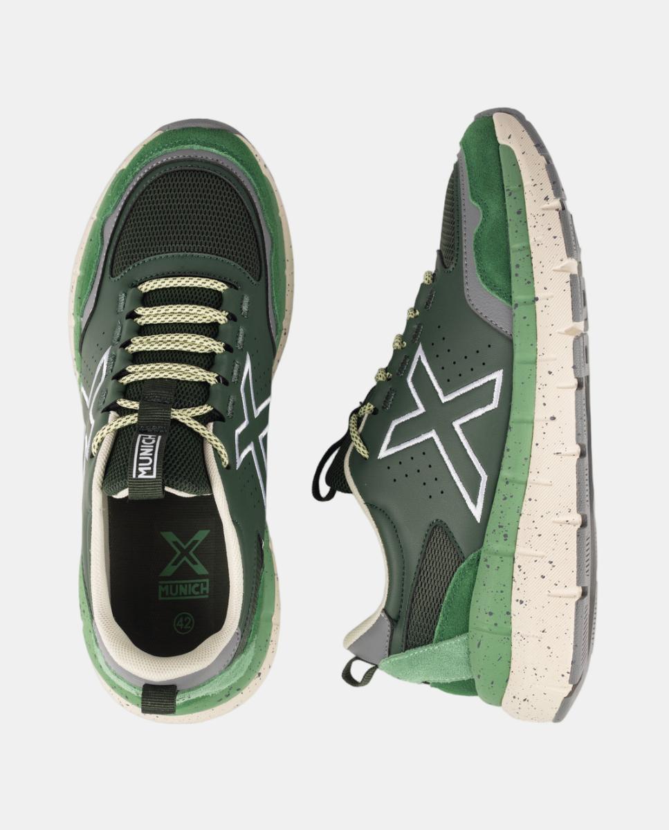 Zapatillas de Casual de Hombre KAVA 31 MUNICH Verde · El Corte Inglés