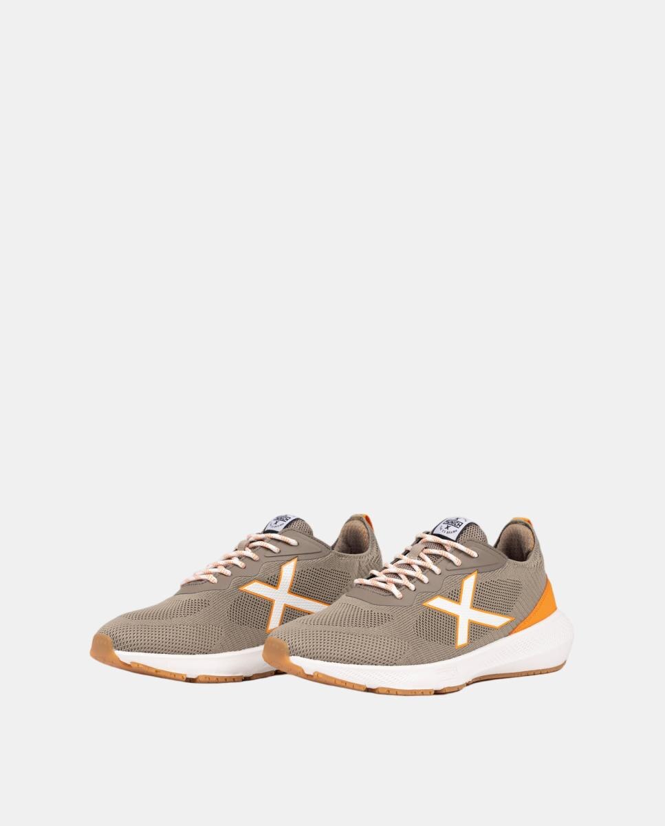 Zapatillas de Casual de Hombre LOOP KNIT 1 MUNICH - Marrón Marrón-2