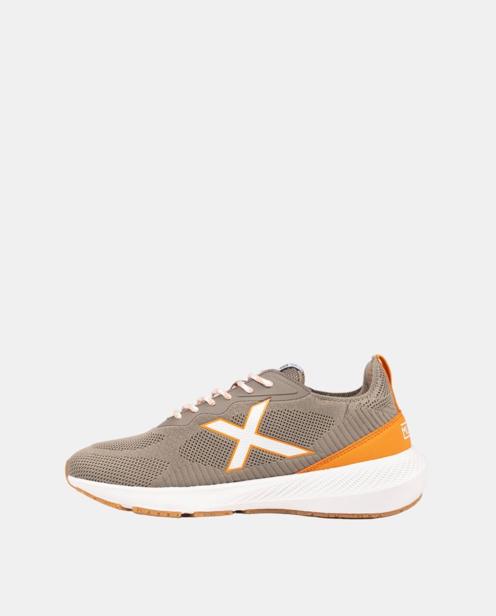 Zapatillas de Casual de Hombre LOOP KNIT 1 MUNICH - Marrón Marrón-4