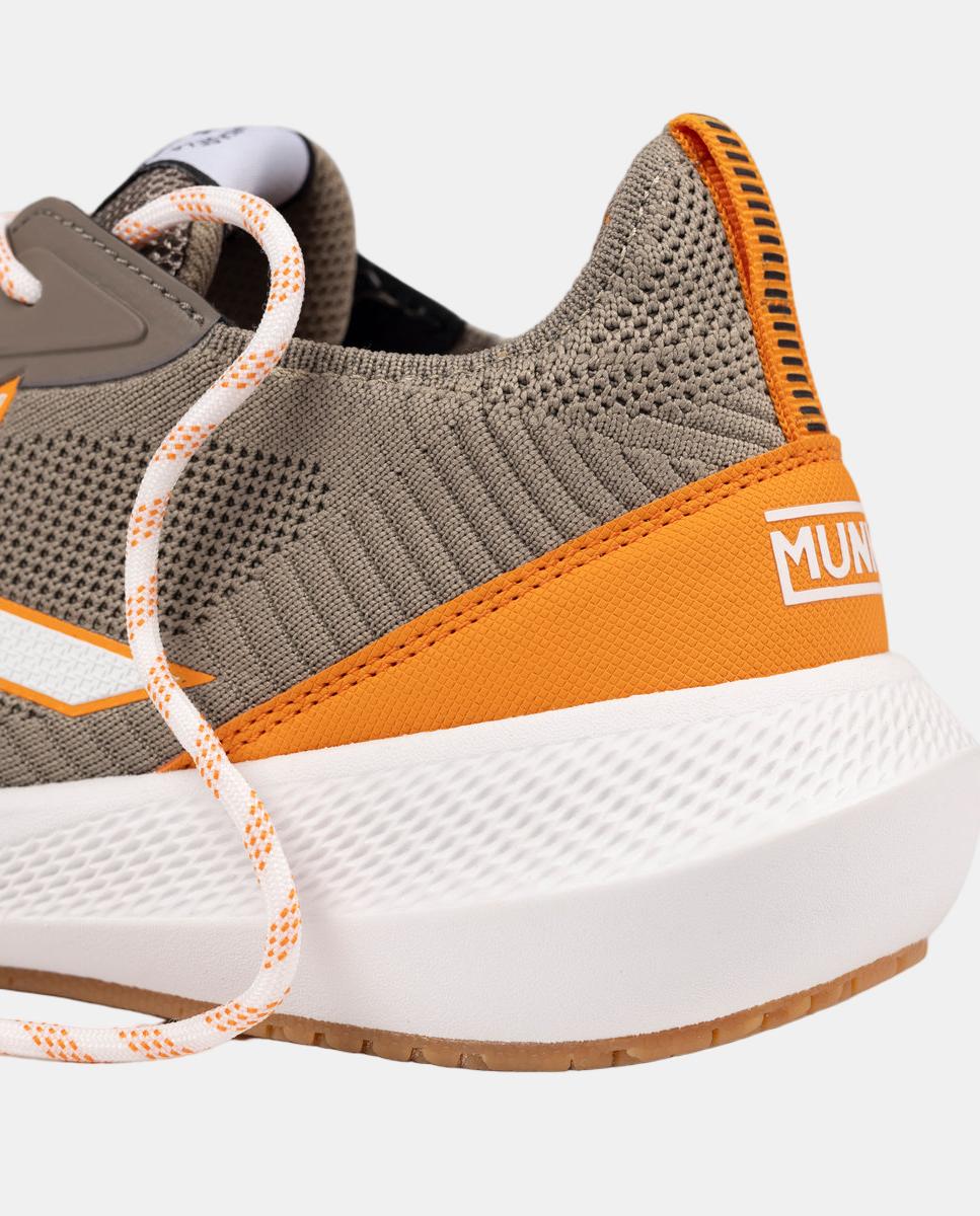 Zapatillas de Casual de Hombre LOOP KNIT 1 MUNICH - Marrón Marrón-6