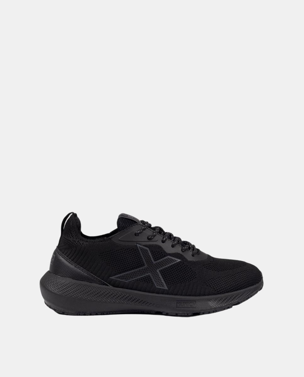 Zapatillas de Casual de Hombre LOOP KNIT 5 MUNICH - Negro Negro-1