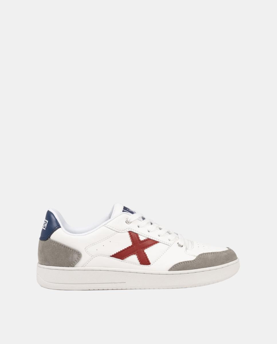Zapatillas de Casual de Hombre LEGIT MAN 117 MUNICH - Blanco Blanco-1