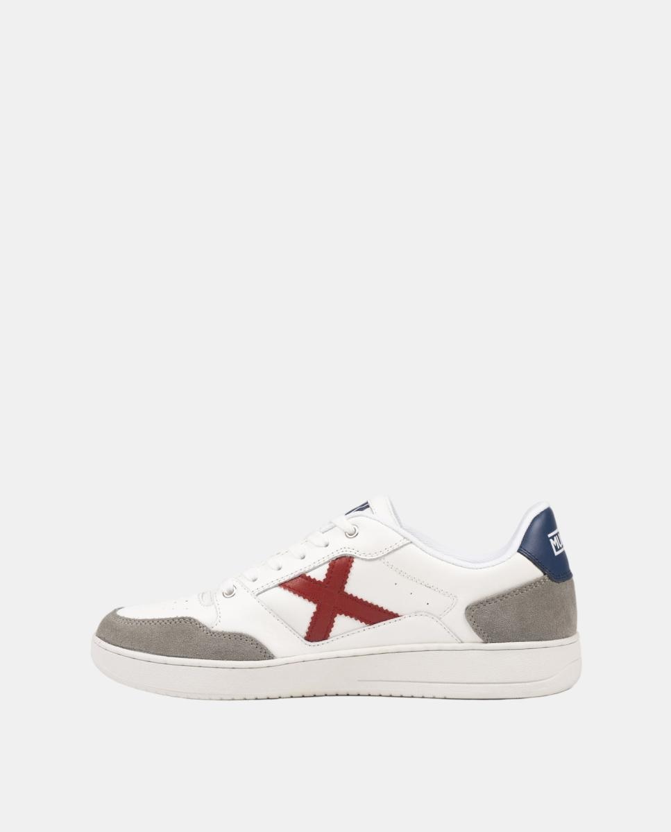 Zapatillas de Casual de Hombre LEGIT MAN 117 MUNICH - Blanco Blanco-4