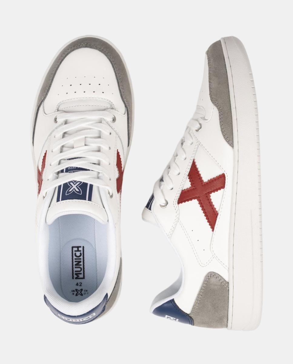 Zapatillas de Casual de Hombre LEGIT MAN 117 MUNICH - Blanco Blanco-5