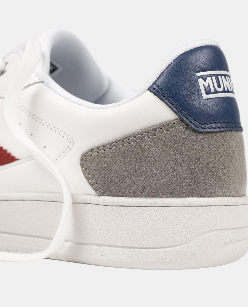 Zapatillas de Casual de Hombre LEGIT MAN 117 MUNICH - Blanco Blanco-6