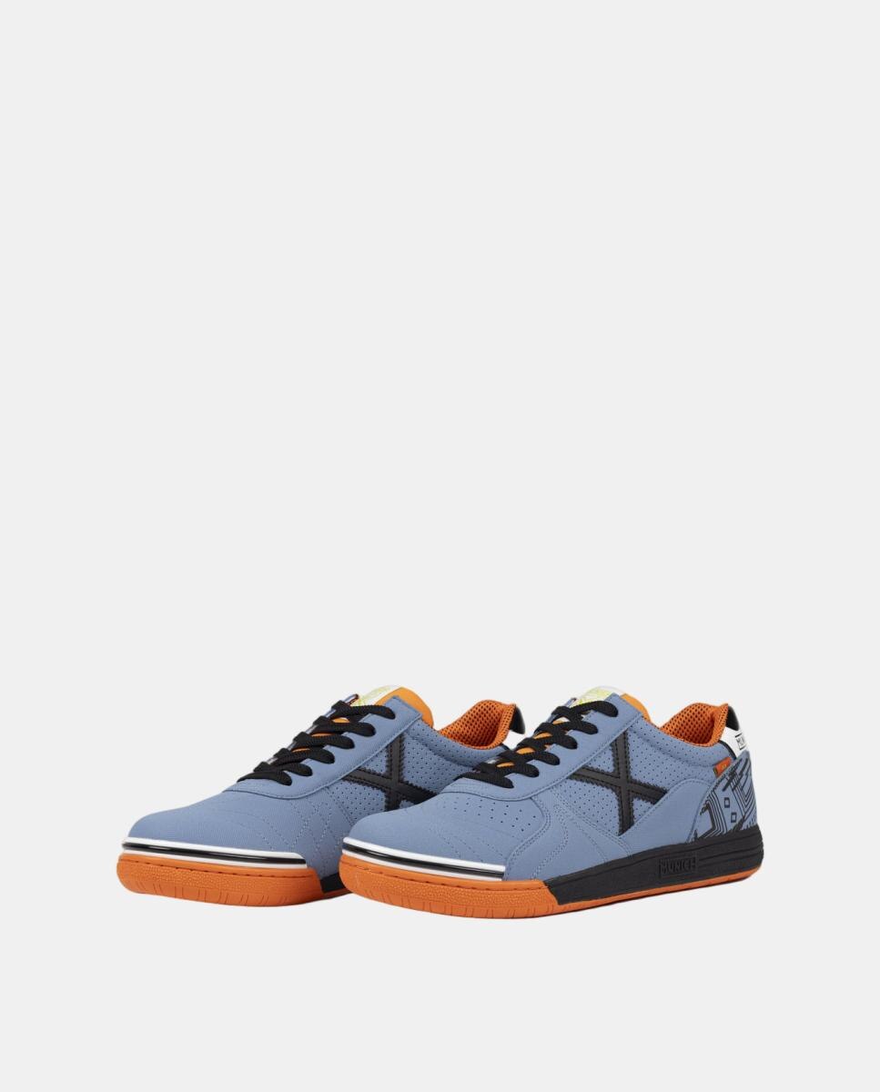 Zapatillas de Fútbol Sala de Hombre G-3 449 MUNICH - Azul Azul-2