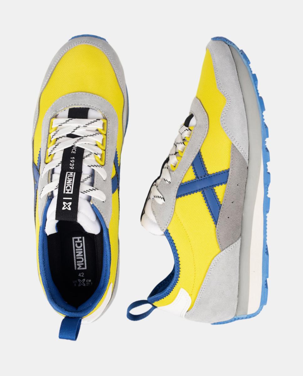 Zapatillas de Casual de Hombre UM 95 MUNICH - Amarillo claro Amarillo claro-5