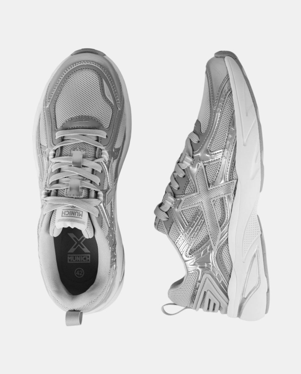 Zapatillas de Casual de Hombre M2000 9 MUNICH - Plateado Plateado-5