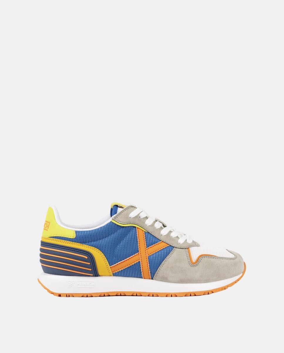 Munich Zapatillas de Casual de Hombre MASSANA CLUB 605 Azul