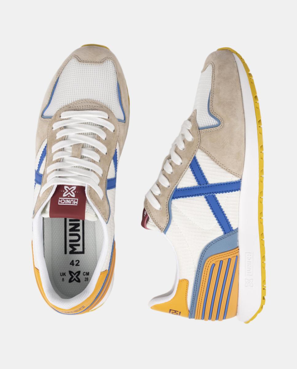 Imagen 5 de Zapatillas de Casual de Hombre MASSANA CLUB 606 MUNICH - Blanco Blanco