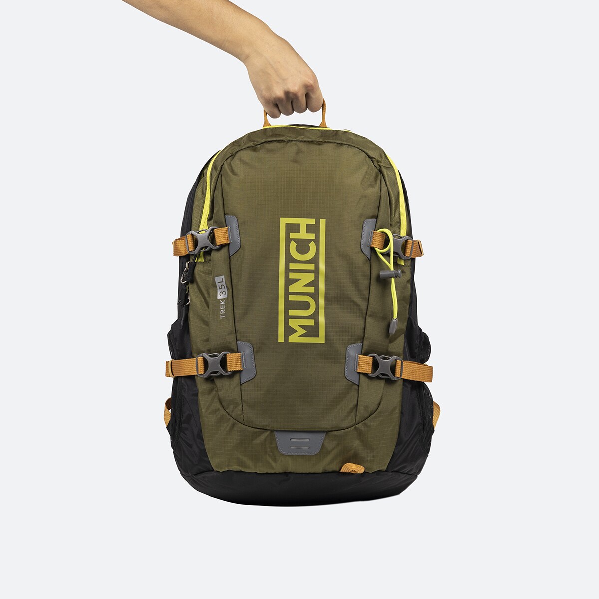 Mala Gym Sports Backpack Treck 35 L fw24 Caqui-3