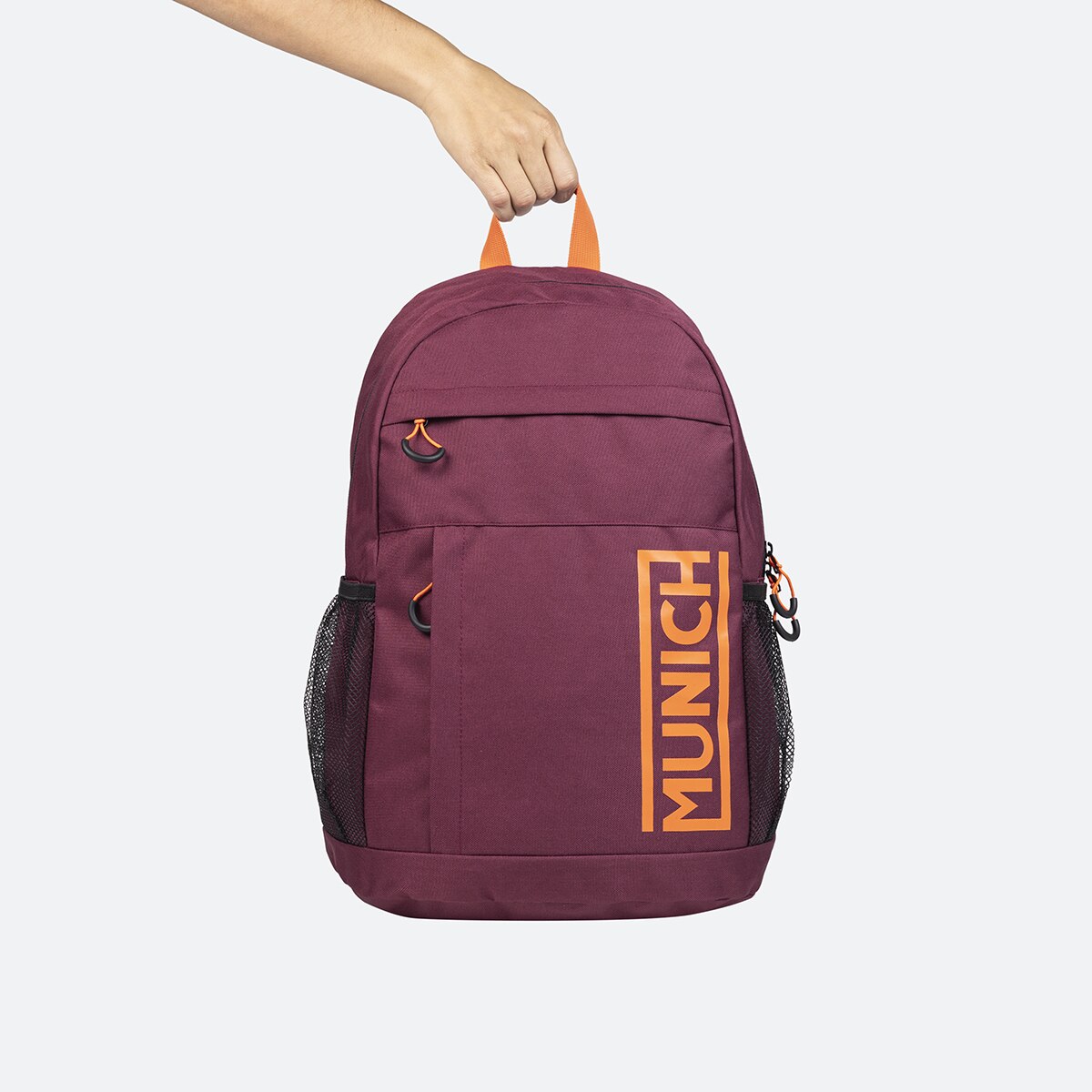 Mala Gym Sports Backpack Slim fw24 Bordeaux-3