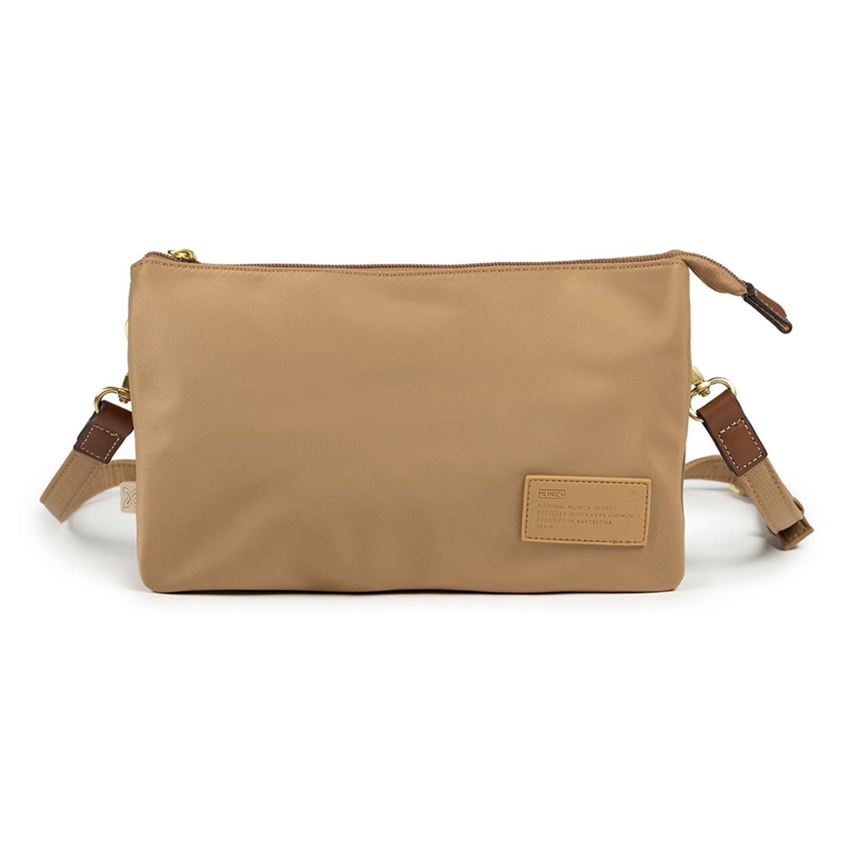 Munich - Mochila Adulto Xplore Recycled Crossbody C-Beige Munich.