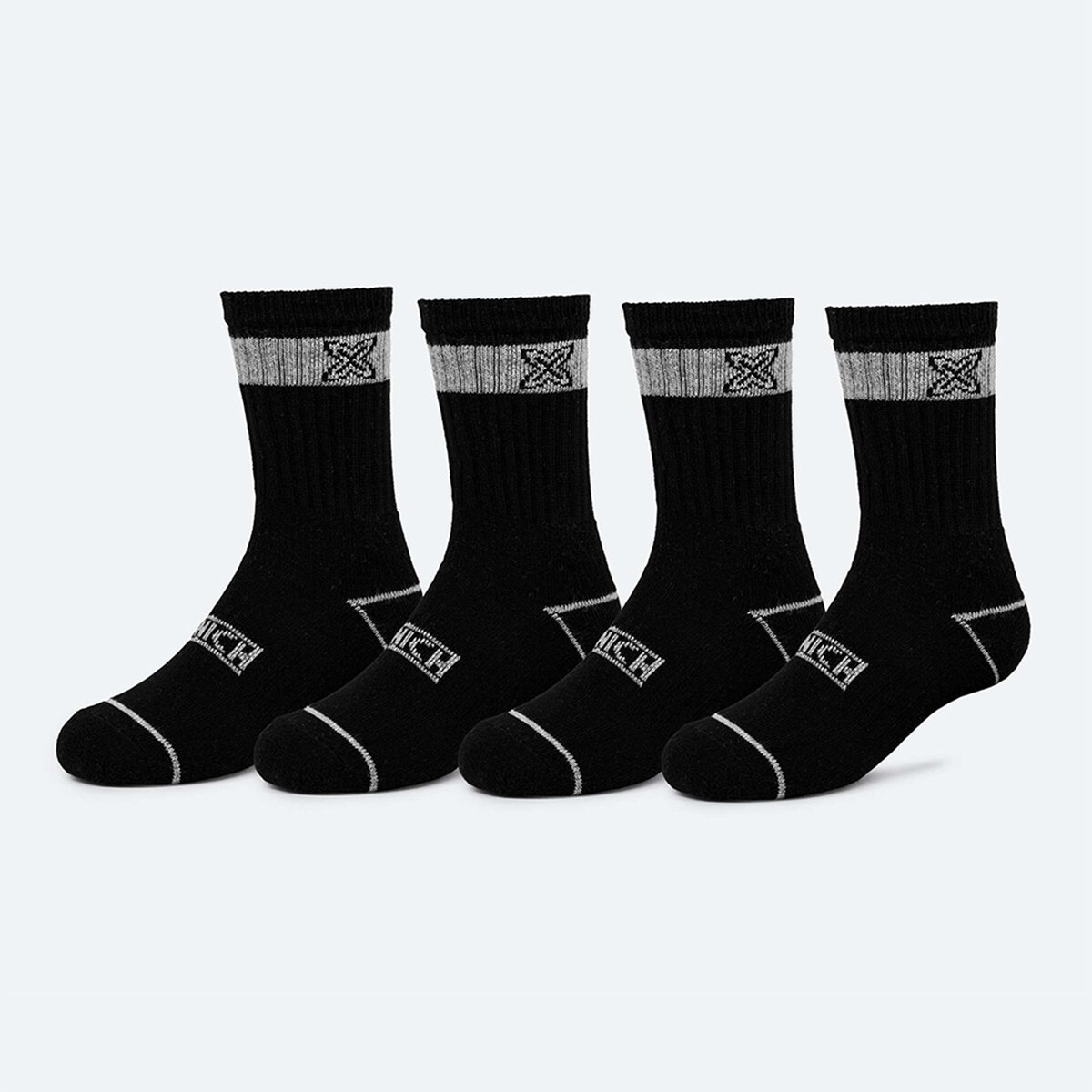 Imagen 0 de Calcetines casual crew sport MUNICH Negro