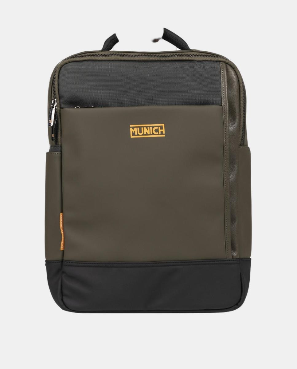 Mochilas Unisex JUNGLE BACKPACK SQUARE Munich - Verde Verde-4