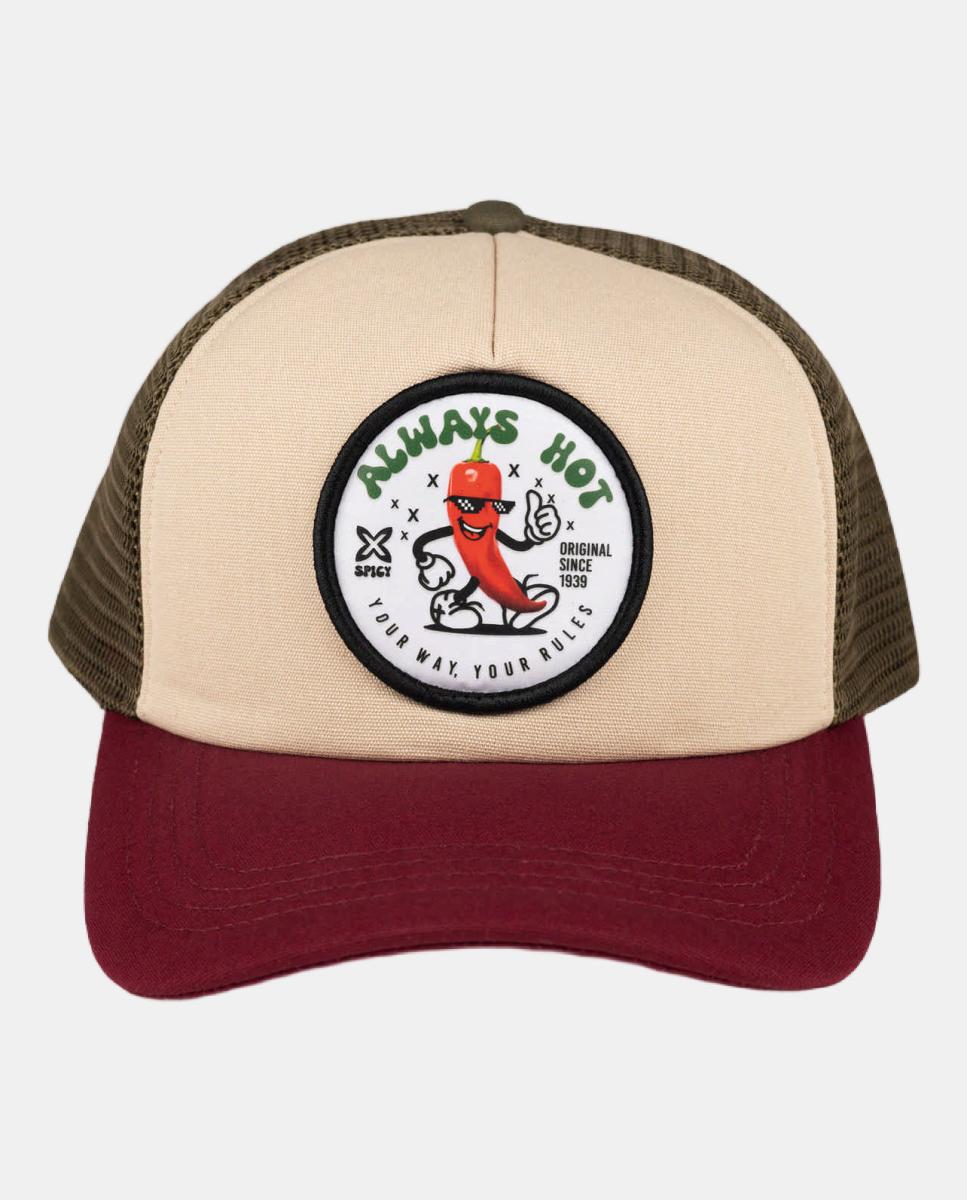 Imagen 2 de Gorra de casual de hombre TRUCKER CAP STREEWEAR HOT MULTICOLOR MUNICH - Multicolor Multicolor