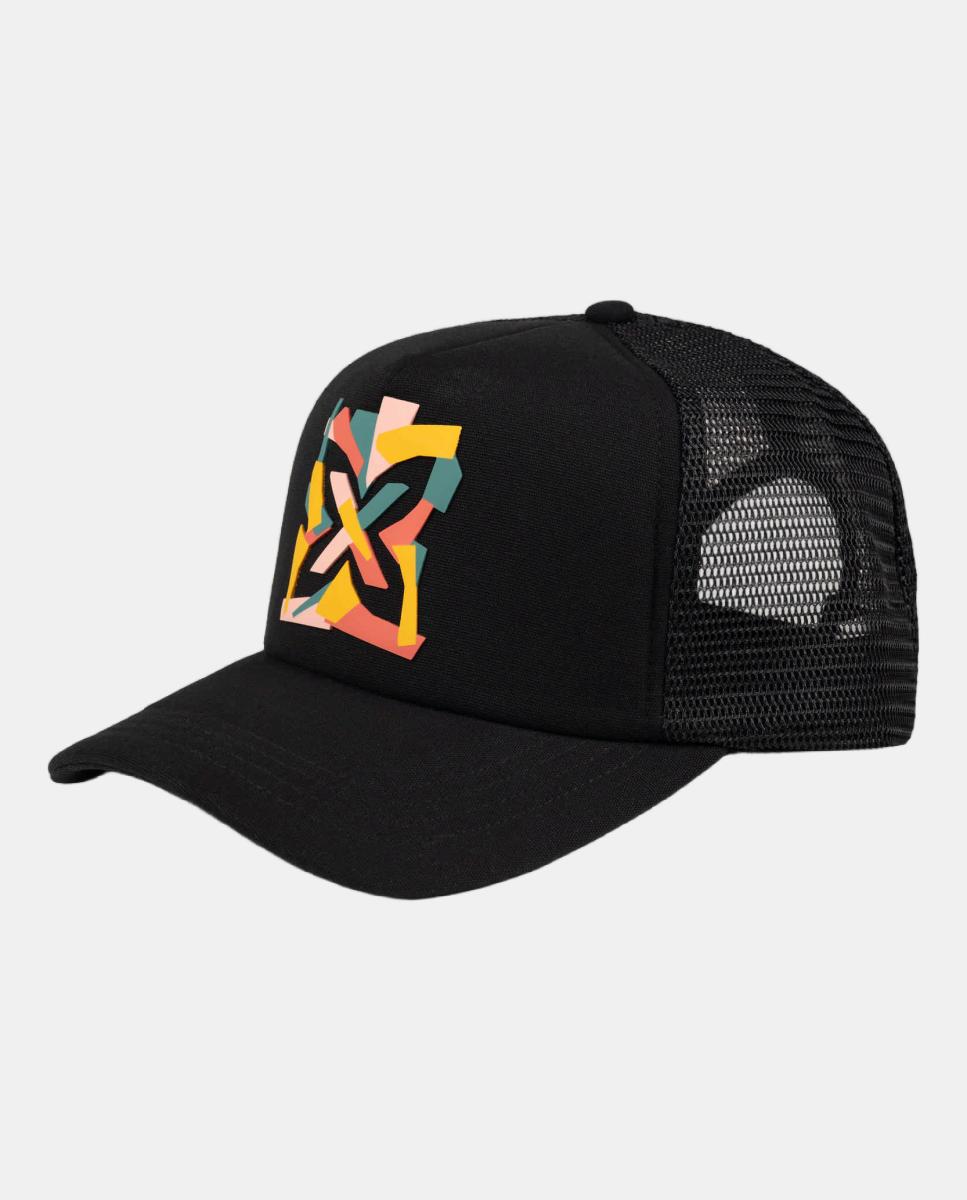 Imagen 1 de Gorra de casual de hombre TRUCKER CAP STREEWEAR GAUDI BLACK MUNICH Negro