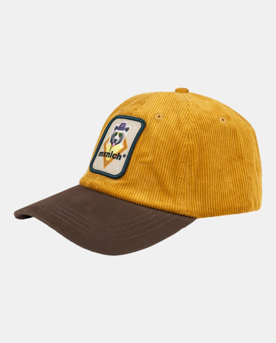 Imagen 1 de Gorra de casual de hombre CORDUROY CAP STREETWEAR BEAR BROWN MUNICH Marrón
