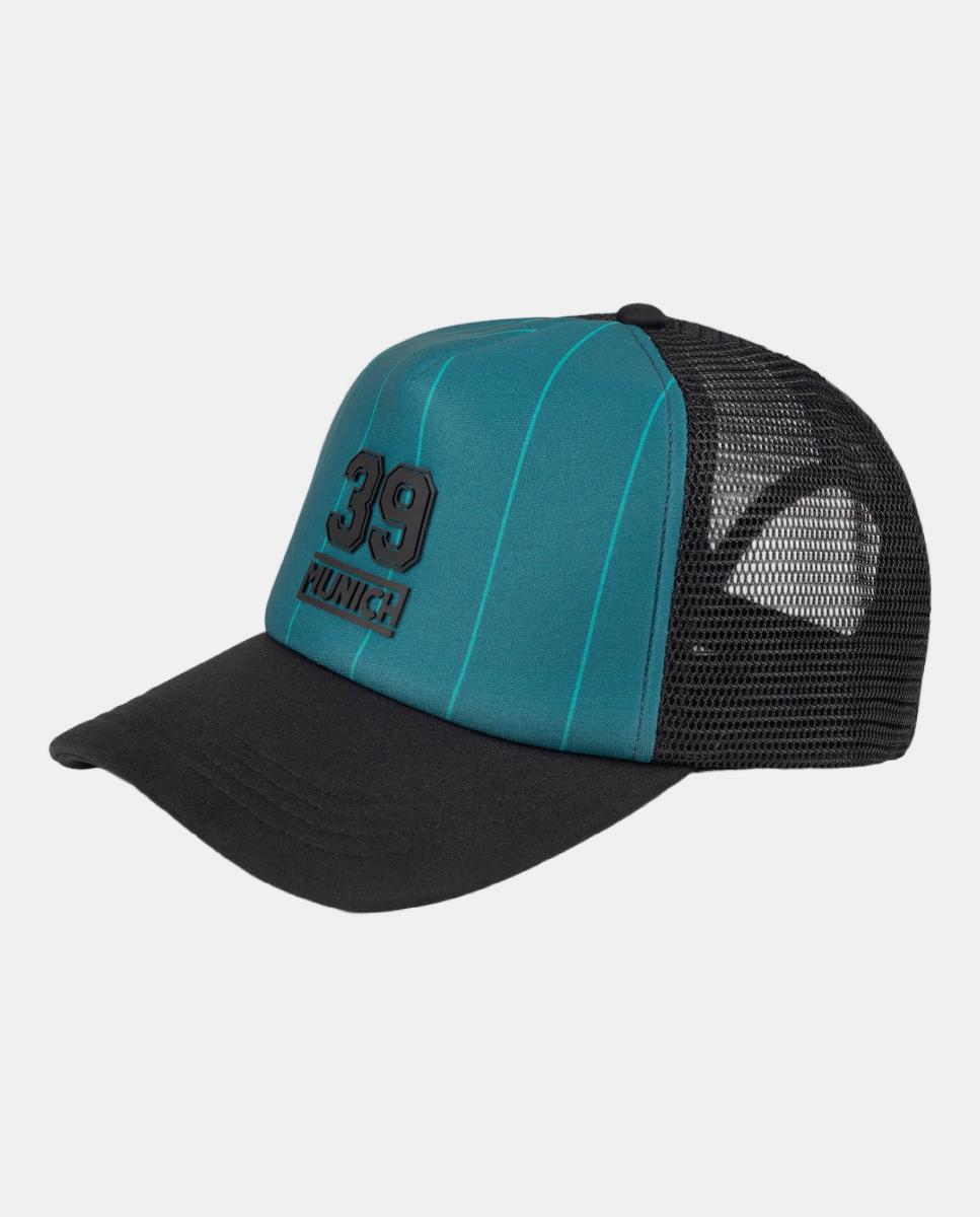 Imagen 1 de Gorra de casual de hombre TRUCKER CAP STREETWEAR FENWAY BLACK MUNICH Negro