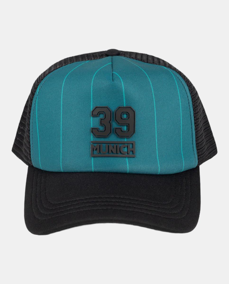 Imagen 2 de Gorra de casual de hombre TRUCKER CAP STREETWEAR FENWAY BLACK MUNICH - Negro Negro