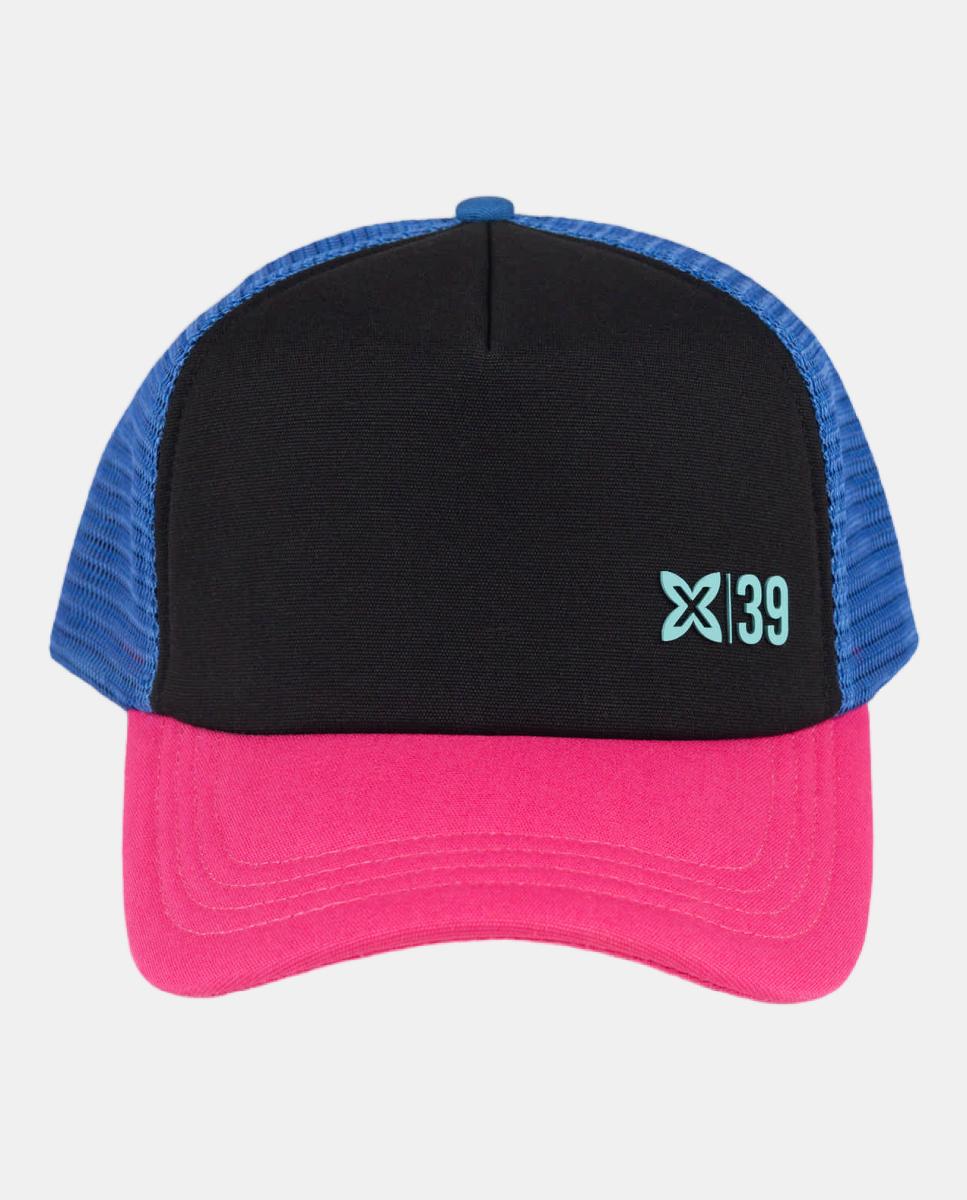 Imagen 2 de Gorra de casual de hombre TRUCKER CAP STREETWEAR 39 BLACK MUNICH - Negro Negro