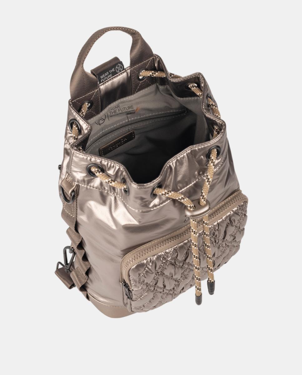 Bolso de casual de mujer DEEP BUCKET CHAMPAGNE MUNICH - Beige Beige-4